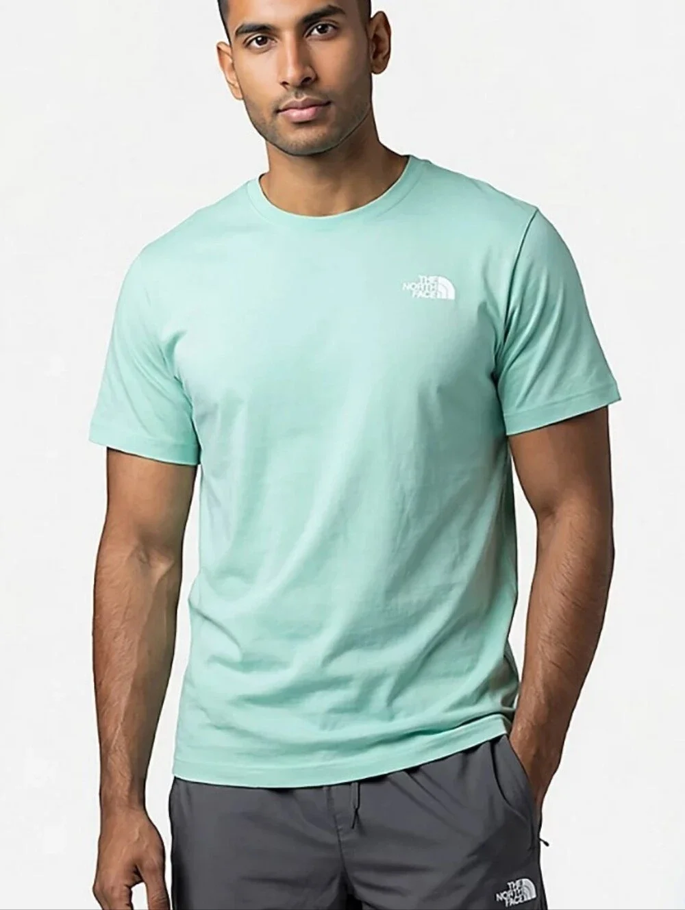 The North Face Evolution Horizon S/S T-Shirt- Bright Foam